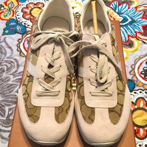 Coach Kelson Signature Suede Sneaker